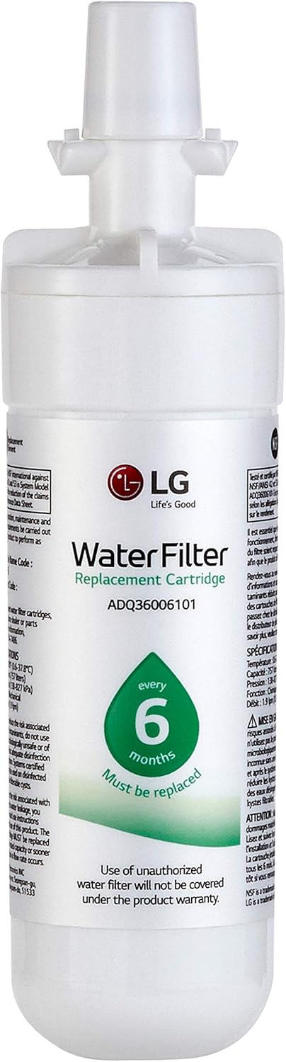 LG LT700P Refrigerator Water Filter ADQ36006101